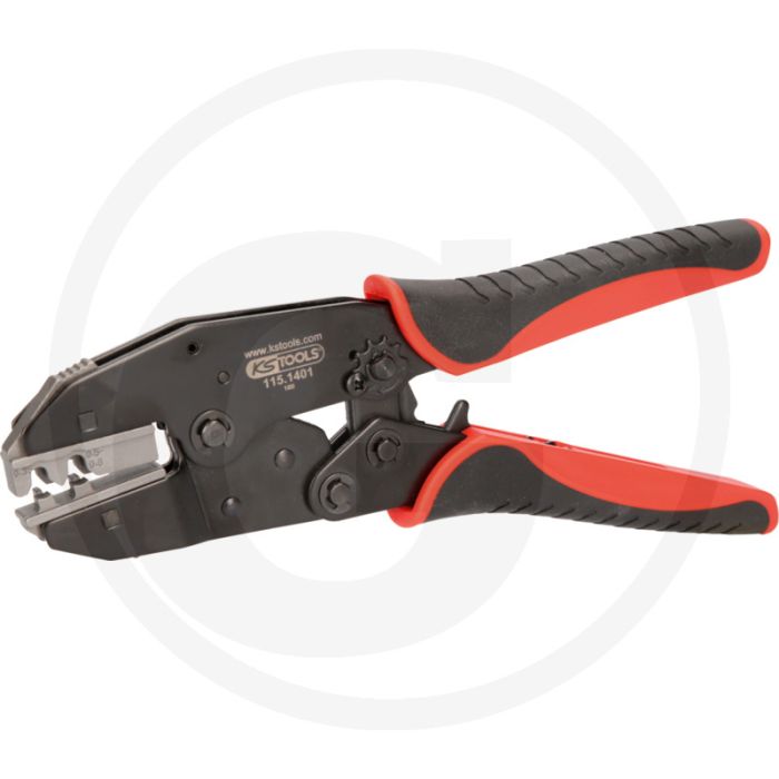 KS Tools Crimpzange für Delphi Metri-Pack Serie mit Dichtun - Robust, Ratschenfunktion, 2-Komponentengriff