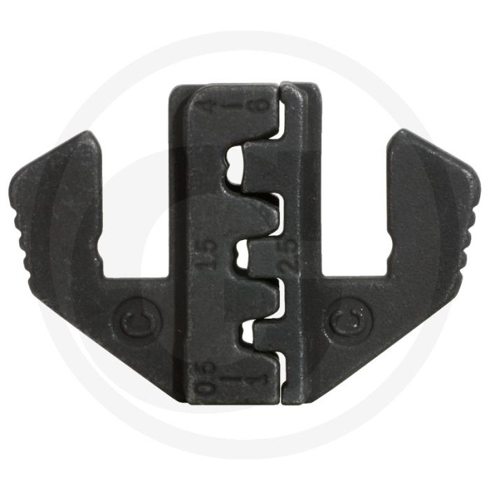KS Tools Crimp Einsätze für Flachstecke, 115.1417 - Breedte: 50mm