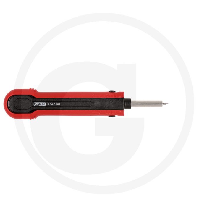KS Tools Entriegelungswerkzeug für Flachsteckhülsen 1,2 mm (KOSTAL MLK) - Entriegelung von Kontakten, 1,2 mm - 20x10x160mm