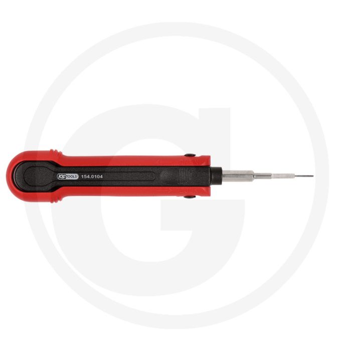 KS Tools Entriegelungswerkzeug für Flachstecker/Flachsteckhülsen 1,2 mm (AMP Tyco MCP) - 20x10x160 mm KS Tools Entriegelungswerkzeug für Flachstecker/Flachsteckhülsen 1,2 mm (AMP Tyco MCP) - 20x10x160 mm