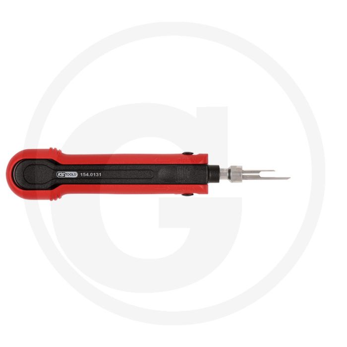KS Tools Entriegelungswerkzeug für Flachstecker/Flachsteckhülsen 6,3 mm, 8,00 mm (KOSTAL) - Entriegelung von Kontakten, 6,3 mm, 8,0 mm KS Tools Entriegelungswerkzeug für Flachstecker/Flachsteckhülsen 6,3 mm, 8,00 mm (KOSTAL) - Entriegelung von Kontakten, 6,3 mm, 8,0 mm