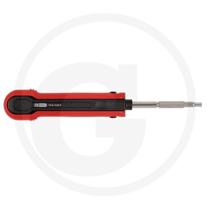 KS Tools Entriegelungswerkzeug für Rundstecker 1,5 mm (KOSTAL LKS) - Entriegelung von Kontakten 1,5 mm
