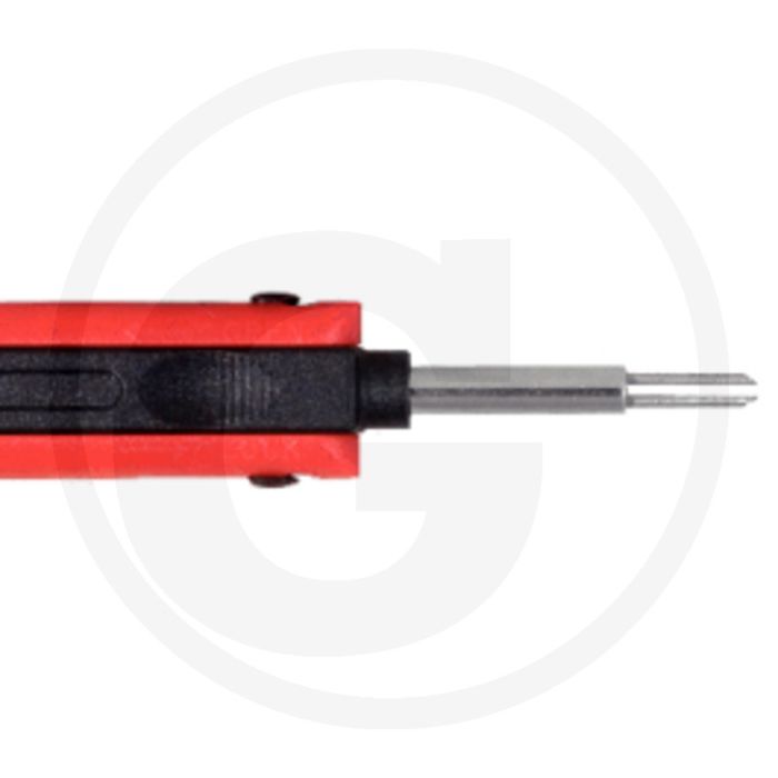 KS Tools Ontgrendelgereedschap v.vlakstekkercontact 2,8 mm - Universeel inzetbaar - 20x10x160 mm