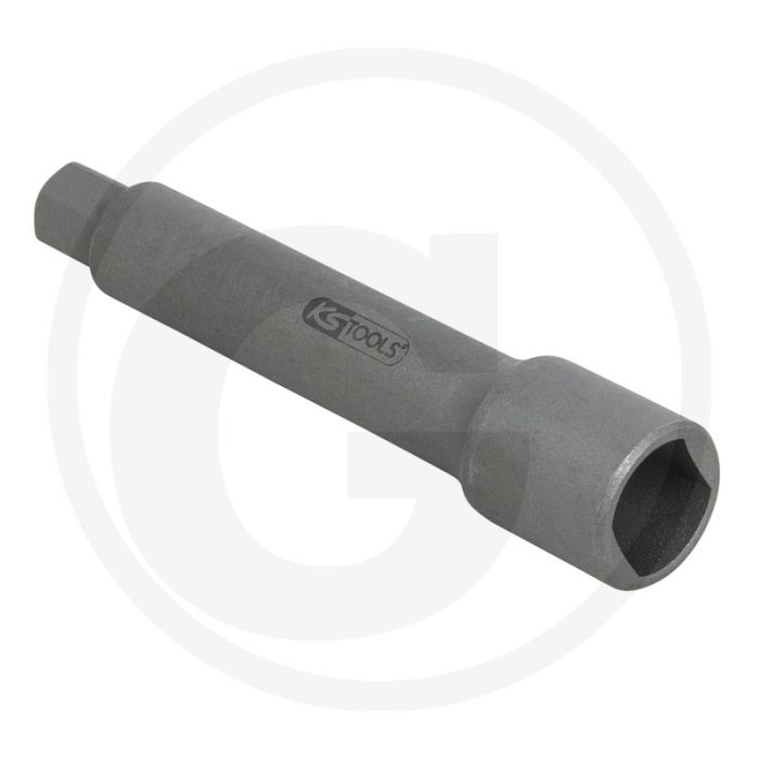 KS Tools 10 mm speciale schokdemperbits, 8 mm Seat, Fiat - Ideaal voor professionele reparaties - 17x17x95 mm