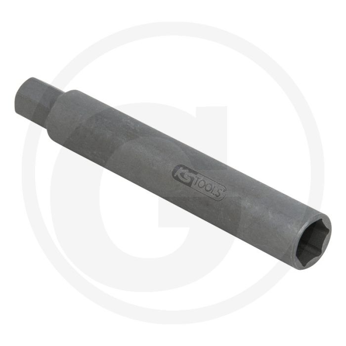KS Tools 10 mm speciale schokdemperbits, 9 mm Opel, Chrysler - 6-kant, geschikt voor Chrysler & Opel