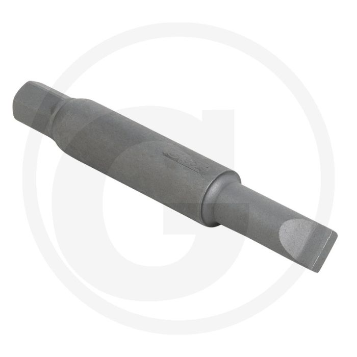 KS Tools 10 mm speciale schokdemperbits, 3 mm Mer - Voor Mercedes - 10,0 mm zeskant - Chroom Vanadium