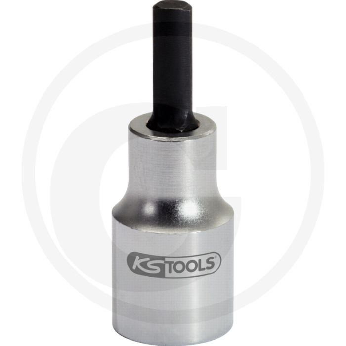 KS Tools 1/2" flensspreider dopsleutel, 5 mm - Voor Achsschenkel-Klemmbohrungen - 25x60x25 mm
