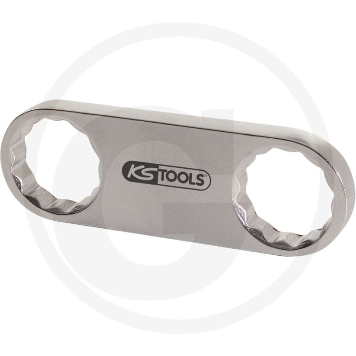 KS Tools Tegenhouder voor veerpootbevestging, MB A-klasse, 21 mm - 12-kant, 90x10x147 mm KS Tools Tegenhouder voor veerpootbevestging, MB A-klasse, 21 mm - 12-kant, 90x10x147 mm