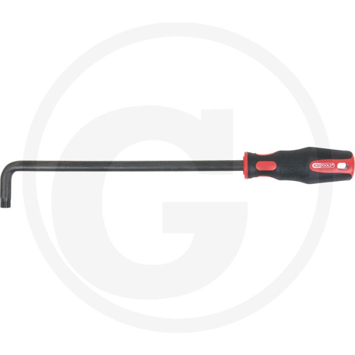 KS Tools XZN® Spureinstellschlüssel für VAG-Fahrzeuge - Hinterachse, 90° abgewinkelt