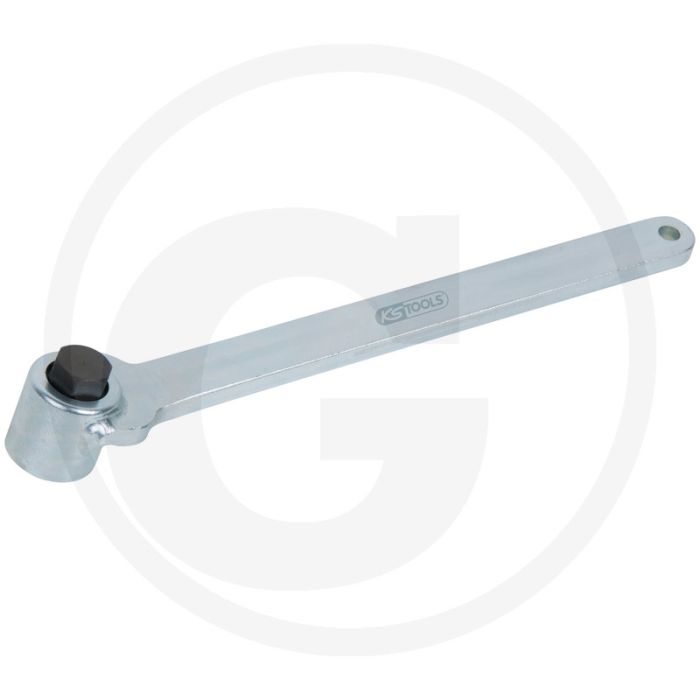 KS Tools Spureinstellschlüssel für Mercedes - Hinterachse, Zeitersparnis, Spezial-Werkzeugstahl - Mercedes W211, C219, W209