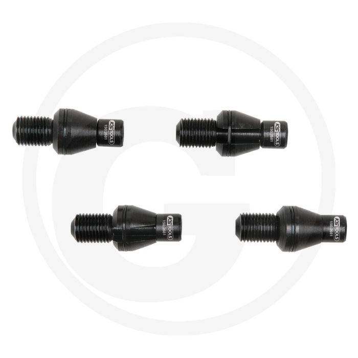 KS Tools Fixierbolzen Satz VAG f. Hilf, 150.2680 - Voor Audi A3, TT, A4, VW Passat, Crafter, T5, Touareg 2,5l TDI