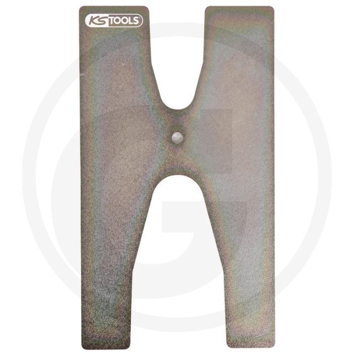 KS Tools Prismenplatte extra dünn Ø 30 , 700.1744 - Universele Platte voor nauwe ruimtes (345,45 x 230.3 x 500 mm)