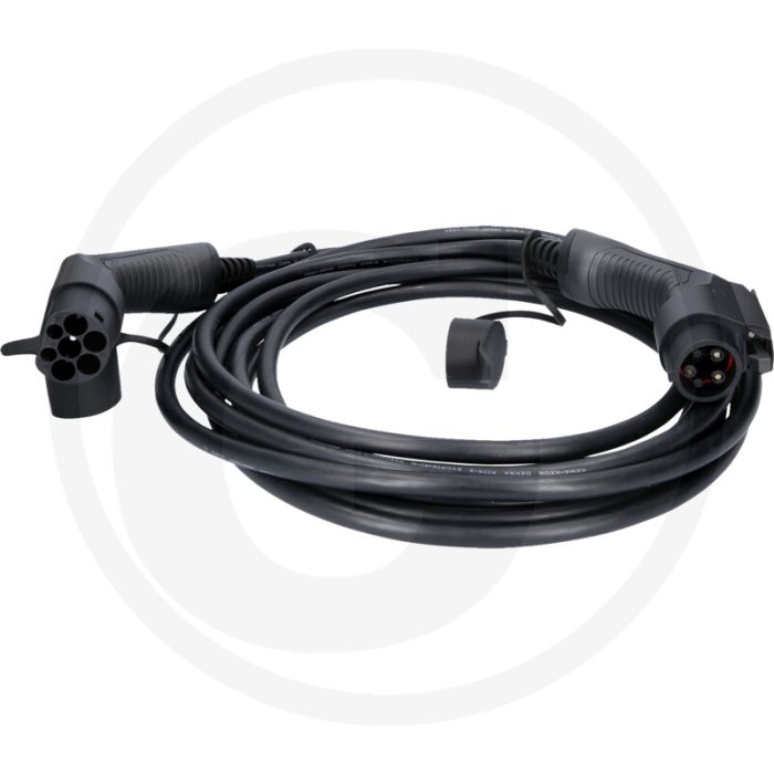 KS Tools efuturo Ladekabel, Typ 2 auf Typ 1 (gerade, 8 m, 1 Phase, bis zu 7,4 kW, 32 A, 230 V, Mode 3)