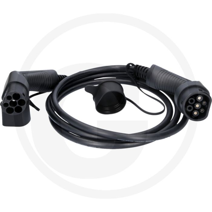 KS Tools efuturo Ladekabel, Typ 2 auf Typ 2 (gerade, 3 m, 1 Phase, bis zu 7,4 kW, 32 A, 230 V, Mode 3)