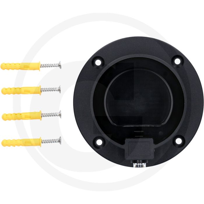 KS Tools efuturo Wandhalterung für Typ 2 Stecker - Schwarz, leichte Wandmontage KS Tools efuturo Wandhalterung für Typ 2 Stecker - Schwarz, leichte Wandmontage