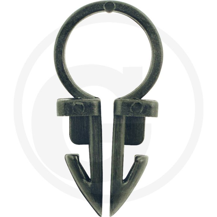 KS Tools Leitungsclip-Draht ø 9,5mm,10er Pack - Universal - 65x25x165mm