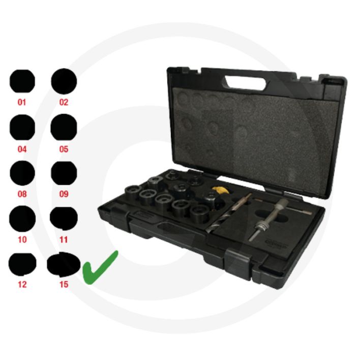 KS Tools Lochstanzen-Satz für Ford Abstandssensoren (PDC), 300x80x360mm KS Tools Lochstanzen-Satz für Ford Abstandssensoren (PDC), 300x80x360mm