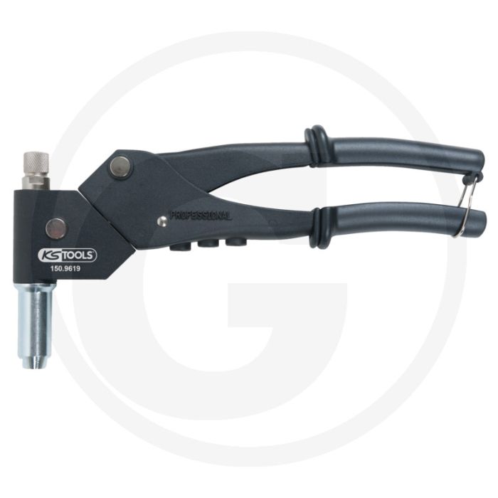 KS Tools Handblindklinknageltang, 360° draaibare kop - Geschikt voor 2,4 - 4,8 mm Blindnieten KS Tools Handblindklinknageltang, 360° draaibare kop - Geschikt voor 2,4 - 4,8 mm Blindnieten