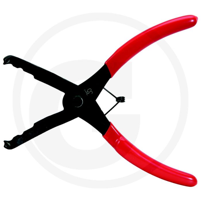 KS Tools Trim-cliptang, 190mm, 35° - Zelfopenend, 35° Spitzen, 180g KS Tools Trim-cliptang, 190mm, 35° - Zelfopenend, 35° Spitzen, 180g