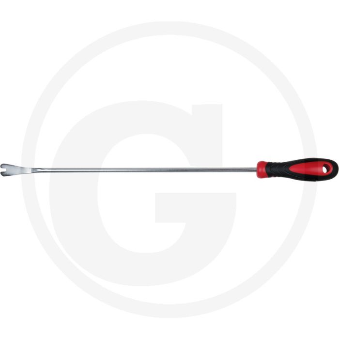 KS Tools Clip Loeser lang, L: 510mm , 140.2376 - Voor Metalen en Kunststofclips - 15° abgewinkeld KS Tools Clip Loeser lang, L: 510mm , 140.2376 - Voor Metalen en Kunststofclips - 15° abgewinkeld