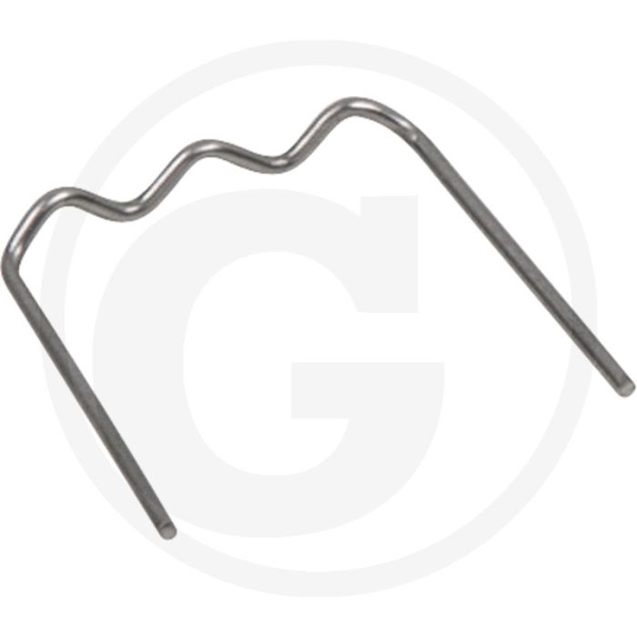 KS Tools Reparaturklammer U-Form Ø 0,6 mm - RVS - Voor Scheinwerfern, Stoßstangen - 62x25x106 mm