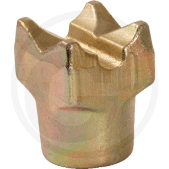 KS Tools Drukmal, V-vorm - 52x72x52 mm, 660 gram
