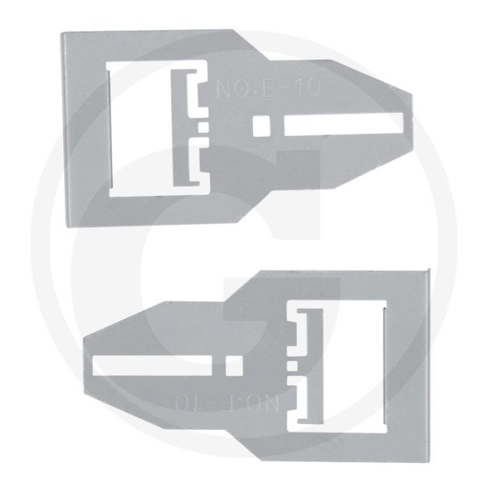 KS Tools Radio Entriegelungswerkzeug Cl, 500.1387 - Voor Clarion - 78x10x126mm