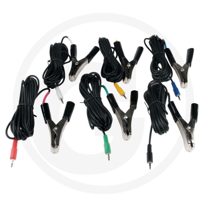 KS Tools Kabelklemmen farbcodiert, 6-tlg. - Gewicht: 755g KS Tools Kabelklemmen farbcodiert, 6-tlg. - Gewicht: 755g