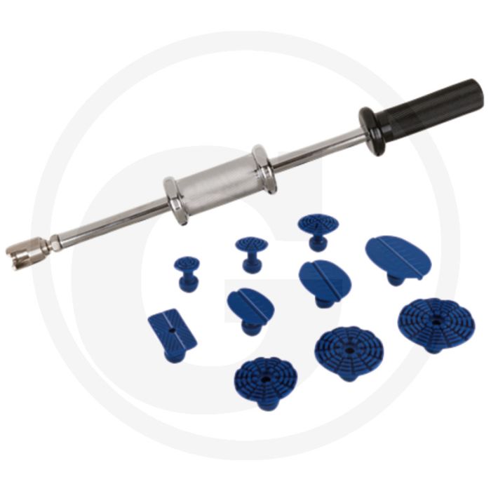 KS Tools Professionele uitdeuk-glijhamer set (11-delig) KS Tools Professionele uitdeuk-glijhamer set (11-delig)