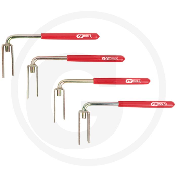 KS Tools Bremsleuchten-Demontage-Gabel-Satz, 4-tlg. voor Mercedes E-Klasse (W210) T-Modell KS Tools Bremsleuchten-Demontage-Gabel-Satz, 4-tlg. voor Mercedes E-Klasse (W210) T-Modell