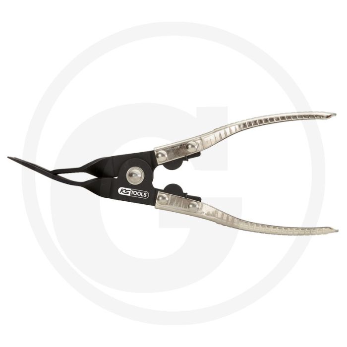 KS Tools Tang voor verwijderen deurbekleding, 240 mm - zelfsluitend, met Springfeder
