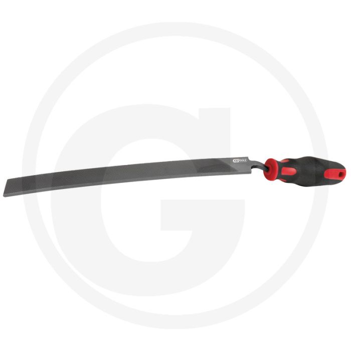 KS Tools Karosseriefeile met Handgriff, gezahnt blad, inkl. 1 Blatt, 2-Komponentengriff - 520x56x44mm