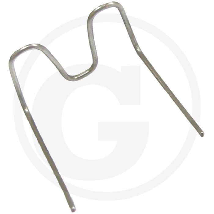KS Tools Reparaturklammer W-Form Ø 0,6 mm - Rostfrei, Edelstahl - 60x20x105 mm