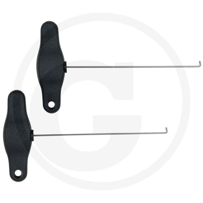 KS Tools Zughaken-Satz für Kopfstützen, 2-tlg. - Speziell gebogen, 110x30x310mm KS Tools Zughaken-Satz für Kopfstützen, 2-tlg. - Speziell gebogen, 110x30x310mm