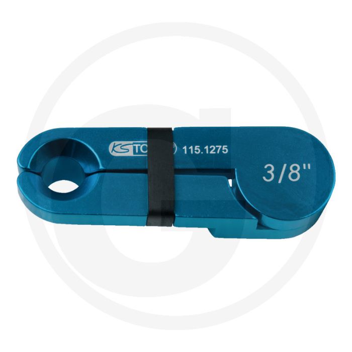 KS Tools Schaar-ontgrendelaar, alu. blauw, 3/8", voor CLIC-Federnverschlüsse - 90x20x140mm