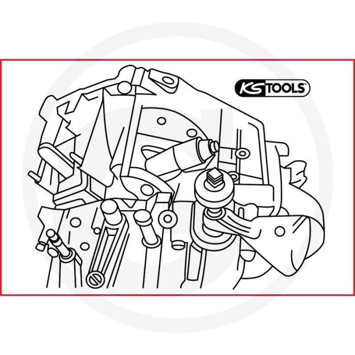 KS Tools Fiat Ducato Abzieher für Ausrückwelle - Robuste Ausführung - 220x47,5x47mm KS Tools Fiat Ducato Abzieher für Ausrückwelle - Robuste Ausführung - 220x47,5x47mm