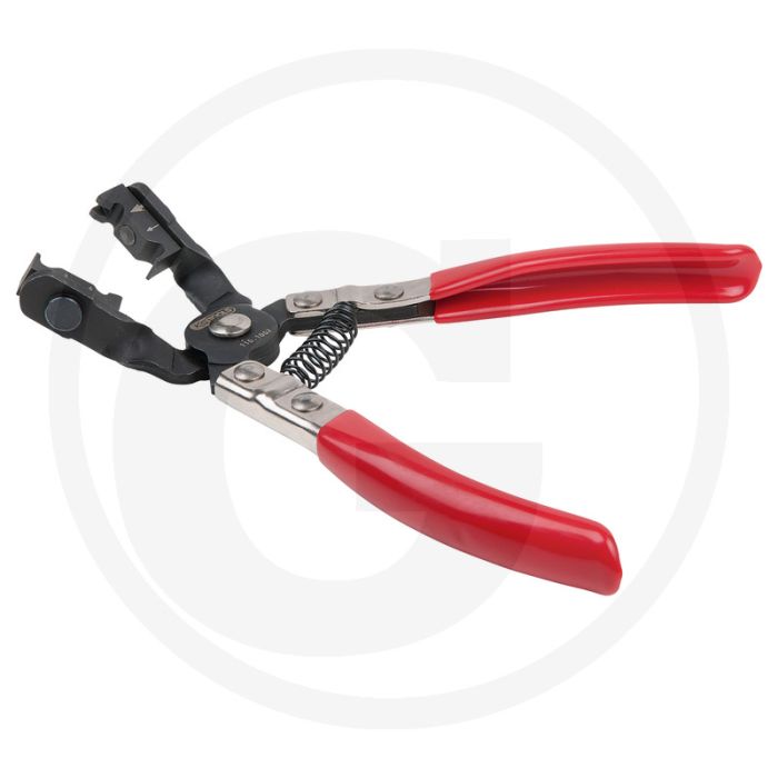 KS Tools Slangklemtang, 0-30 mm, zelfopenend, 45° kop - 135x50x287 mm