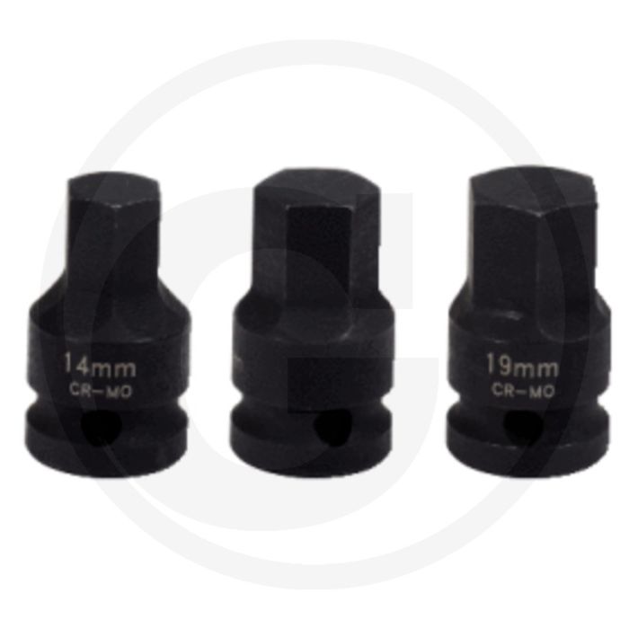 KS Tools 1/2" Speciale-krachtdop, 14mm, binnenzeskant - Voor aandrijfas en cardanassen