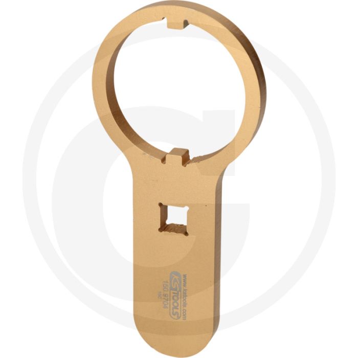 KS Tools 1/2" Achsmuttern-Schlüssel für Mercedes, Ø 65,5mm, 385g, Lengte 170mm KS Tools 1/2" Achsmuttern-Schlüssel für Mercedes, Ø 65,5mm, 385g, Lengte 170mm