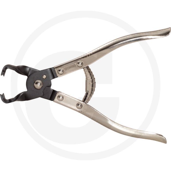 KS Tools Slangklemtang +prismahouder,8-18 mm. Voor brandstof- en waterslangen.