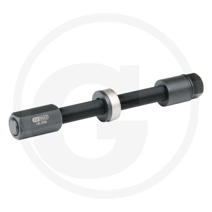 KS Tools Spindel incl. moer, druklager, schijven, hulzen - Breedte: 64mm, Hoogte: 44mm, Lengte: 318mm