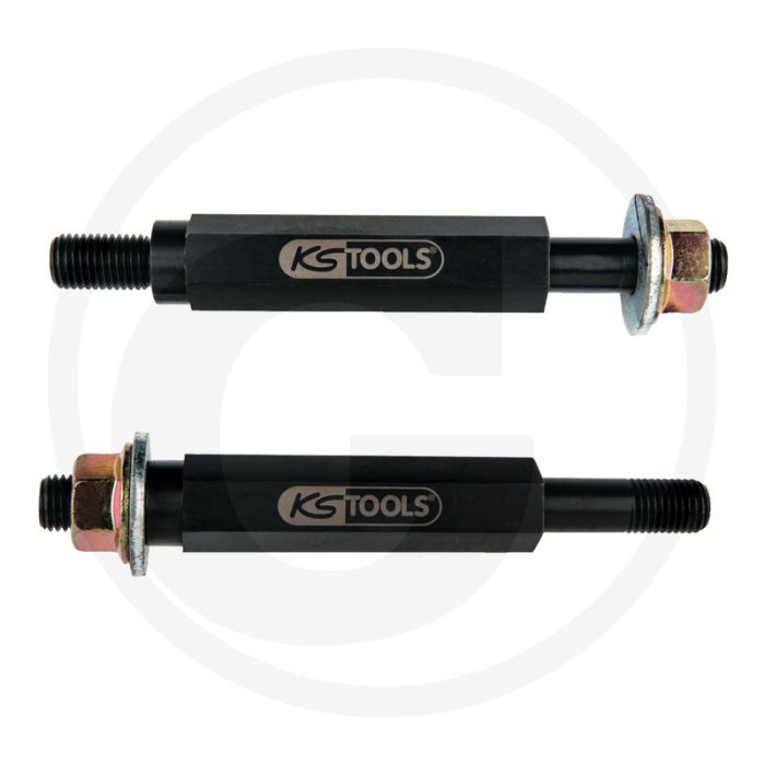 KS Tools Trekstangset, 2 dlg. - 1100g, Speciaal staal - 320x100x40mm KS Tools Trekstangset, 2 dlg. - 1100g, Speciaal staal - 320x100x40mm