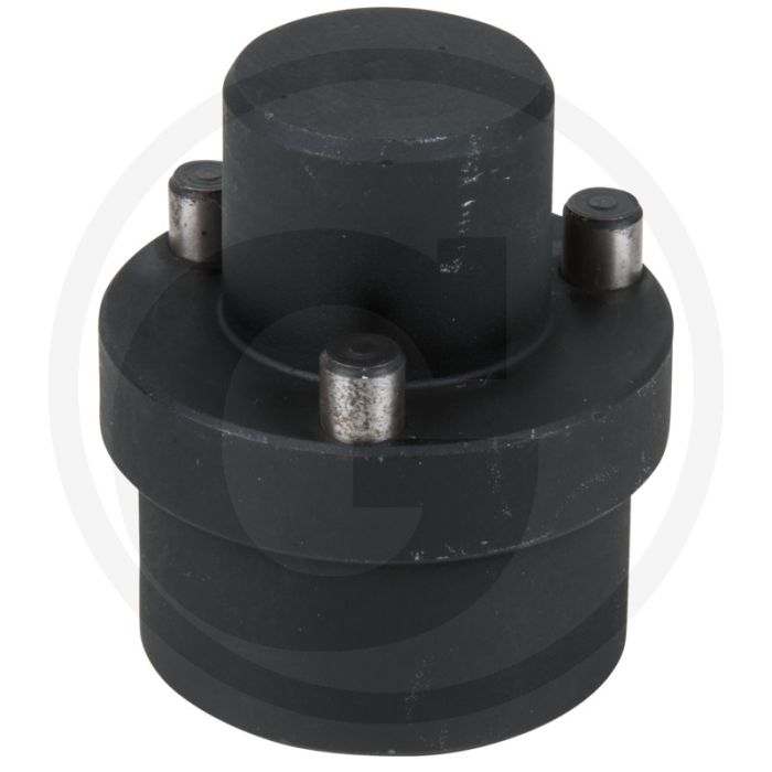 KS Tools Adapter mit Lock Funktion Ø 35,0 mm - Spezial-Werkzeugstahl - 160g