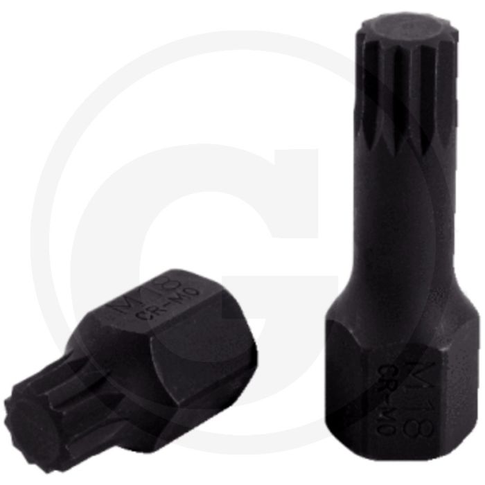 KS Tools 1/2"Speciale kracht bitdopsleutel XZN,lang,M18 - Veeltand (XZN®) - 190g KS Tools 1/2"Speciale kracht bitdopsleutel XZN,lang,M18 - Veeltand (XZN®) - 190g