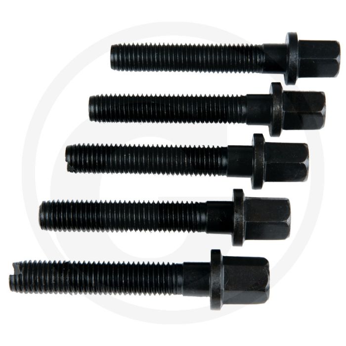 KS Tools Trekbouten met kraag + reinigingsmoer M1 - M14, 650g, speciaal staal KS Tools Trekbouten met kraag + reinigingsmoer M1 - M14, 650g, speciaal staal