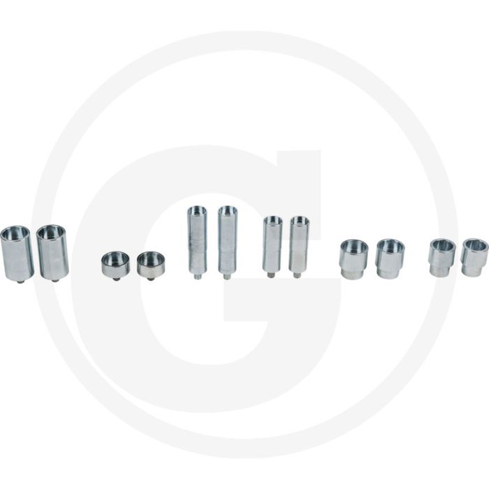 KS Tools Adapter-Satz mit Gewinde, Audi A8, lang, 2-tlg. - Lengte: 87mm KS Tools Adapter-Satz mit Gewinde, Audi A8, lang, 2-tlg. - Lengte: 87mm