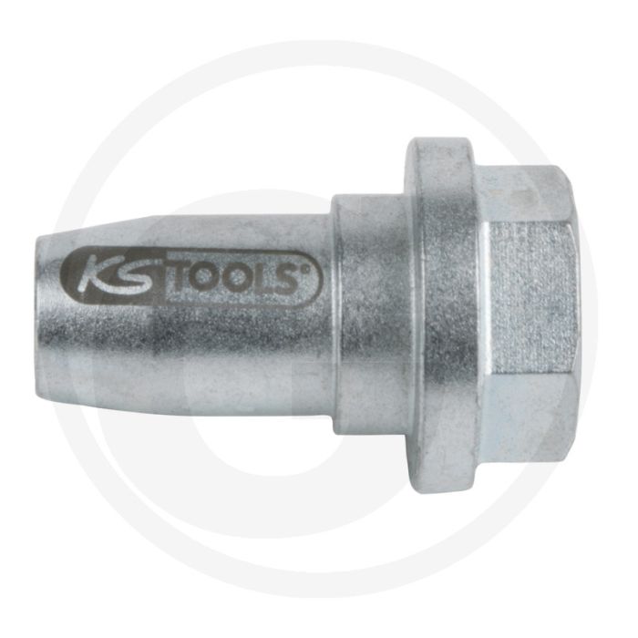 KS Tools Speciale moer met conus-schacht, 45 mm, 80g. KS Tools Speciale moer met conus-schacht, 45 mm, 80g.