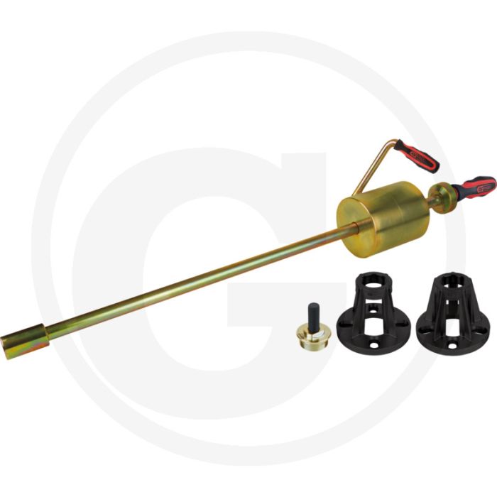 KS Tools Antriebswellen-Auspressvorrichtungs-Satz für 4- un + Adapter & Schlaghammer. Ideal für verrostete Antriebswellen.