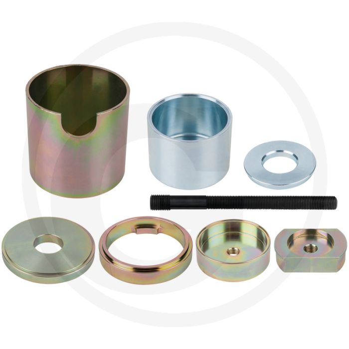 KS Tools Silentlagerwerkzeug-Satz, 8-tlg. voor BMW X5 (E53) KS Tools Silentlagerwerkzeug-Satz, 8-tlg. voor BMW X5 (E53)