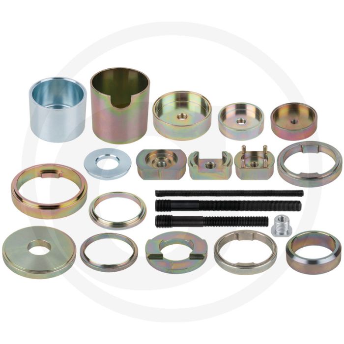 KS Tools Silentlagerwerkzeug-Satz, 21-tlg. voor BMW E60-E65, E81-E88, E90 • Hydraulikzylinder 16 t, 22 t